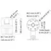 Hikvision DS-1473ZJ-135 Sicherheitskamerazubehör Leuchte