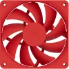 Computer-Kühllüfter HYTE FA12-RR-4 120 mm, 1500 U/min, 72 m³/h, 1,6 mmH2O, Fluiddynamisches Lager, rot, 4er-Pack