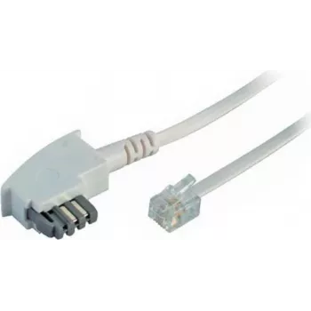 Telefonkabel ShiverPeaks 70120W TAE (N) auf Western (RJ) Stecker, Einzelleitungsanschluss