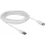 USB-Kabel DeLOCK 85202 USB 2.0 5 m Weiß