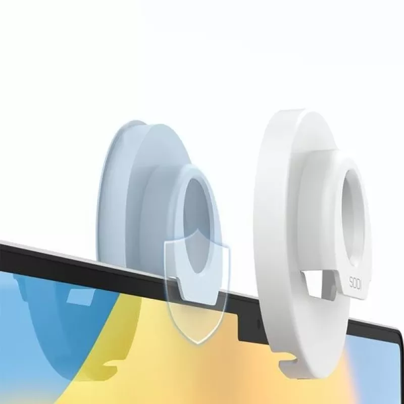 Induktiver MagSafe-Halter für MacBook weiß