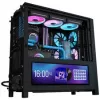 Corsair FRAME 4000D LCD RS PC-Gehäuse, Midi-Tower, ATX, ARGB, gehärtetes Glas - schwarz