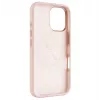 Backcover FIXED für Apple iPhone 16 Liquid Silicone Pink mit MagFlow schlanke Schutzhülle