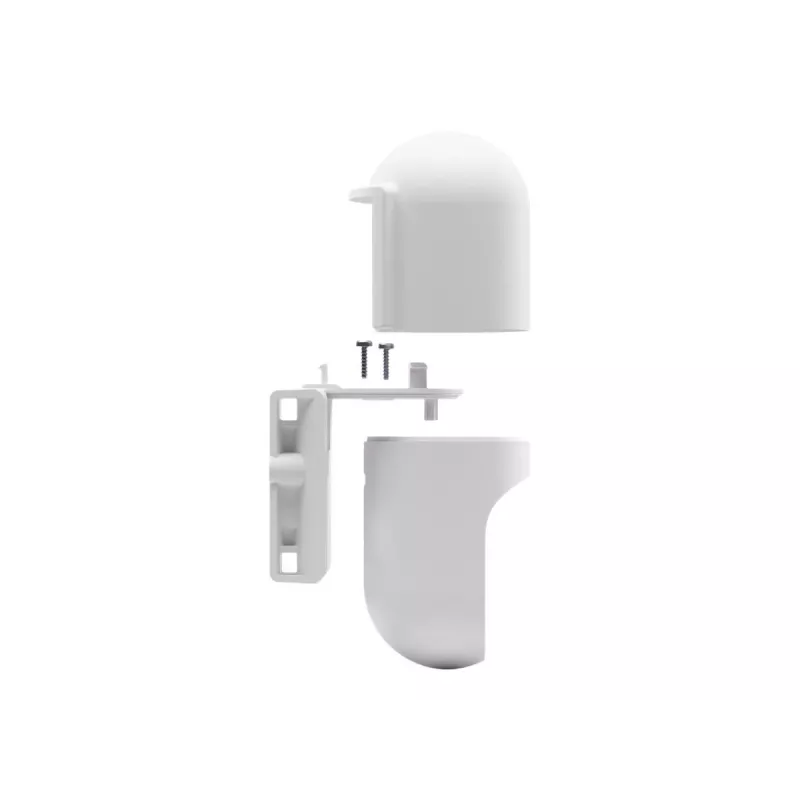 Montageset für UBIQUITI UVC-G3-FLEX (UVC-G3-FLEX-PWM-WT-3) — weißes Polycarbonat und Gummi, 0,065 kg