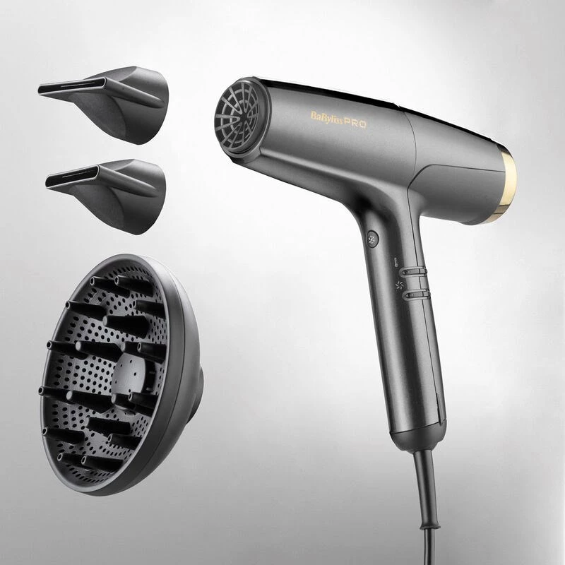 BaByliss Falco BAB8550E Professioneller Haartrockner 2000 W Schwarz
