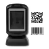 Fester 1D/2D-Barcodeleser QOLTEC 50864, LED-Sensor, USB (kabelgebunden), schwarz, 145×85×80 mm