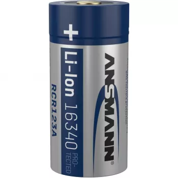 Ansmann 16340 Li-Ion Akku 850 mAh 3,6 V Micro-USB-Eingang 1300-0015