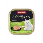 Nassfutter für Katzen animonda Vom Feinsten Gourmet Centre — Truthahn & Huhn Kräuter, 100 g Schale, ausgewachsen