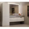 Badezimmerschrank Nel DD 1K Korb Farbe Kaschmir Lange Türen