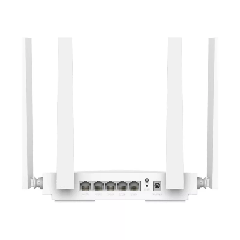 Tisch-Wireless-Router Cudy WR1300S — Dualband 2,4/5 GHz, Wi‑Fi 5, Gigabit-Ethernet, 4 LAN, USB, 4 Antennen