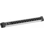 Steckdosenleiste Bachmann CONNECTUS 12x CEE7/3-Steckdosen, 1x Schalter, 2,0 m Kabel, CEE7/7-Stecker, grau