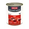 Nassfutter für Hunde Animonda GranCarno Original Rind Adult — 400 g Dose, glutenfrei, zuckerfrei, Rind