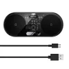 Baseus 2In1 20W Digital Led Display Headphones Schwarz Wireless Charging