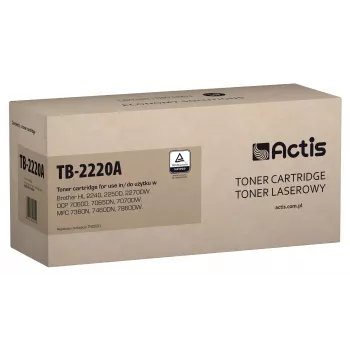 Actis TB-2220A Toner (Ersatz für Brother TN2220; Standard; 2600 Seiten; Schwarz)