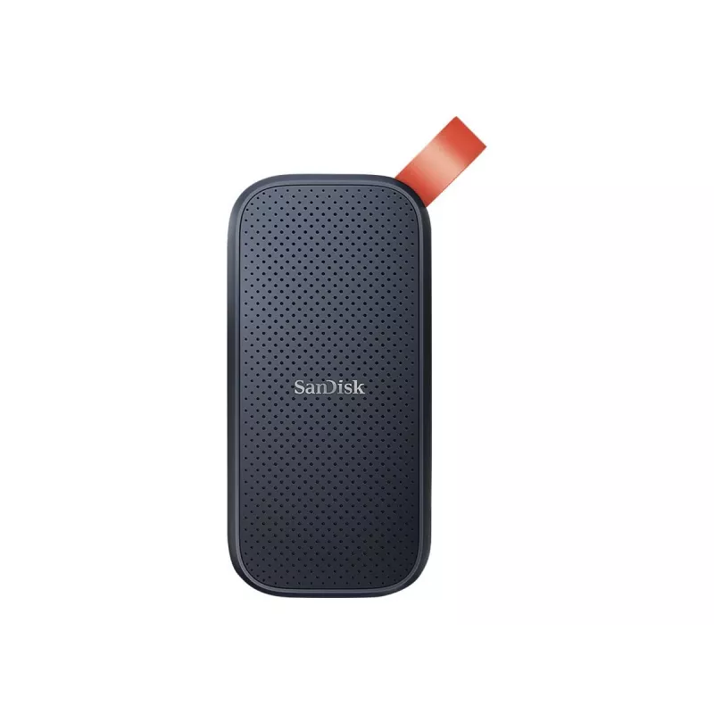 SanDisk Portable Externe Festplatte, 480GB, Schwarz, USB-C, SDSSDE30-480G-G25