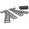 Baukasten LEGO City 60238 – Bahnweiche und Zubehör für Spielsets