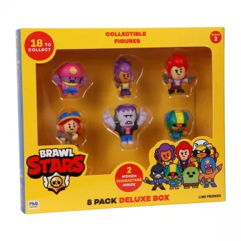 Brawl Stars S2 Figuren - 8er-Packung Deluxe-Box VER.A