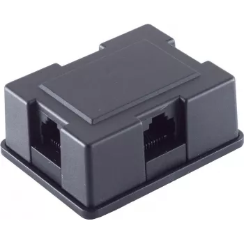 ShiverPeaks Adapter S/CONN 3-Wege-ISDN-Verteilerdose mit modularem Stecker und 3,0 m Kabel