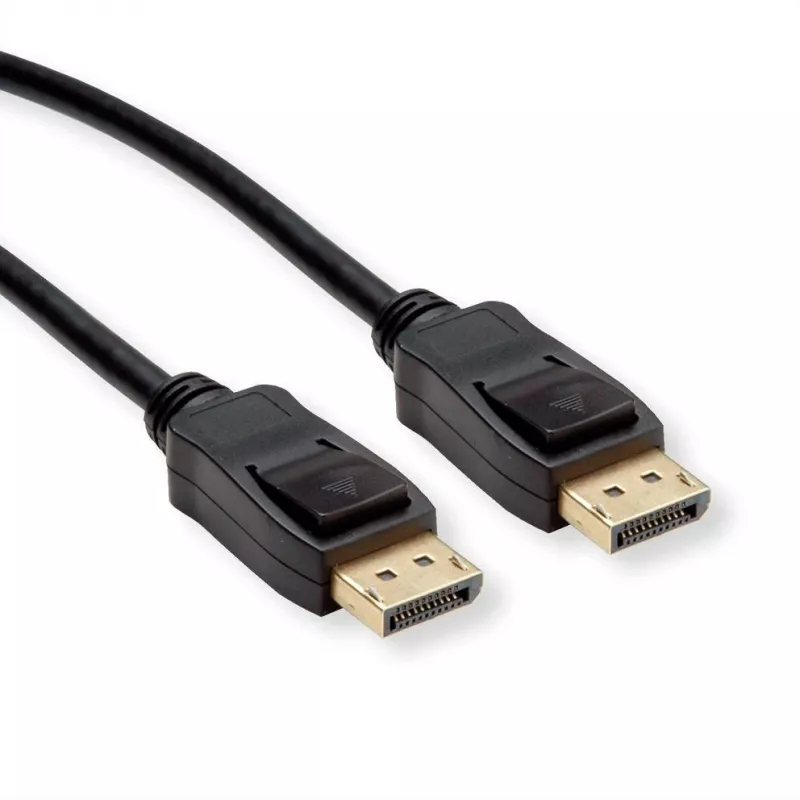 Value DisplayPort-Verbindungskabel DisplayPort-Stecker, DisplayPort-Stecker 1,50 m Schwarz 11.99.5798 Geschirmt