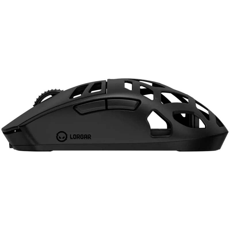 LORGAR MSE90W, Magnesiumlegierung Kabellose Gaming-Maus Elite, Schwarz