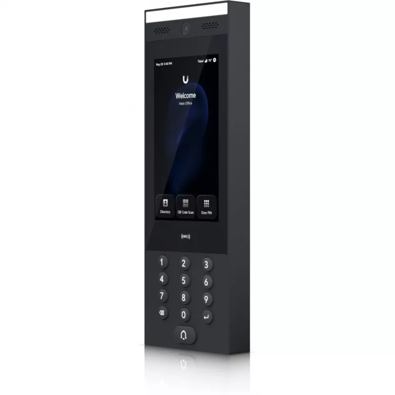 Ubiquiti G3 Intercom INDOOR/OUTDOOR Intercom-Terminal zur Verwaltung von Zutrittsanfragen für Wohn- und Geschäftsgebäude mit Touch-Pass-Unterstützung