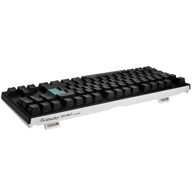 Ducky One 2 RGB TKL Tastatur Gaming USB Deutsch Schwarz