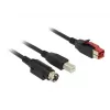 USB-Kabel DeLOCK 85489 USB 2.0 3 m USB B Schwarz