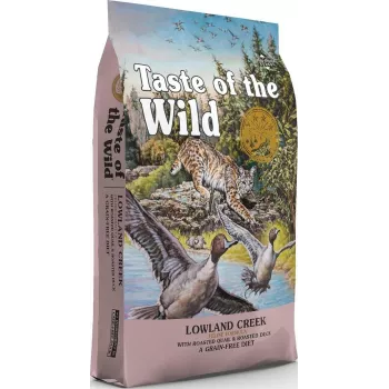 TASTE OF THE WILD Lowland Creek - Trockenfutter für Katzen - 6,6 kg