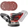 Bodenschleifmaschine EINHELL TP‑RS 18/32 Li BL Solo — 24.000 U/min, Schwarz/Rot, 1,11 kg