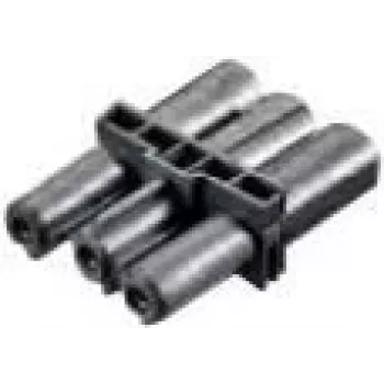 Bachmann - Adapter für Stromanschluss - ST18 (M) auf GST18 (W) - Schwarz (375.515)