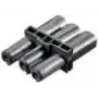 Bachmann - Adapter für Stromanschluss - ST18 (M) auf GST18 (W) - Schwarz (375.515)