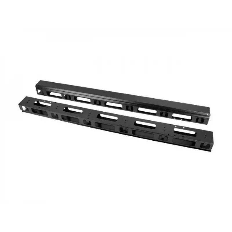 Vertikaler Kabelorganisator LANBERG AK-1212-B 22U Schwarz, Set mit 2 Stück
