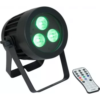 LED PAR-Scheinwerfer EUROLITE 3x9W SCL Spot, 3x9W RGBW LED-Leuchte für Bühne und Events
