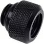 Alphacool Eiszapfen 13mm HardTube Anschraubfitting G1/4 - Tiefschwarz (17262)