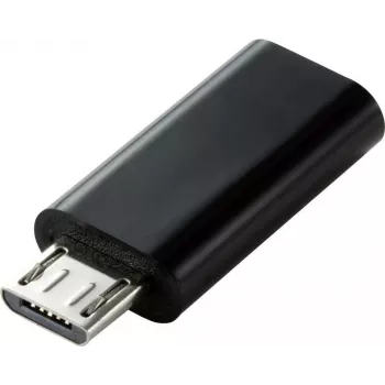 Renkforce RF-4472838 Kabel-Schnittstellen-/Gender-Adapter Micro-USB-B USB Typ C Schwarz (RF-4472838)
