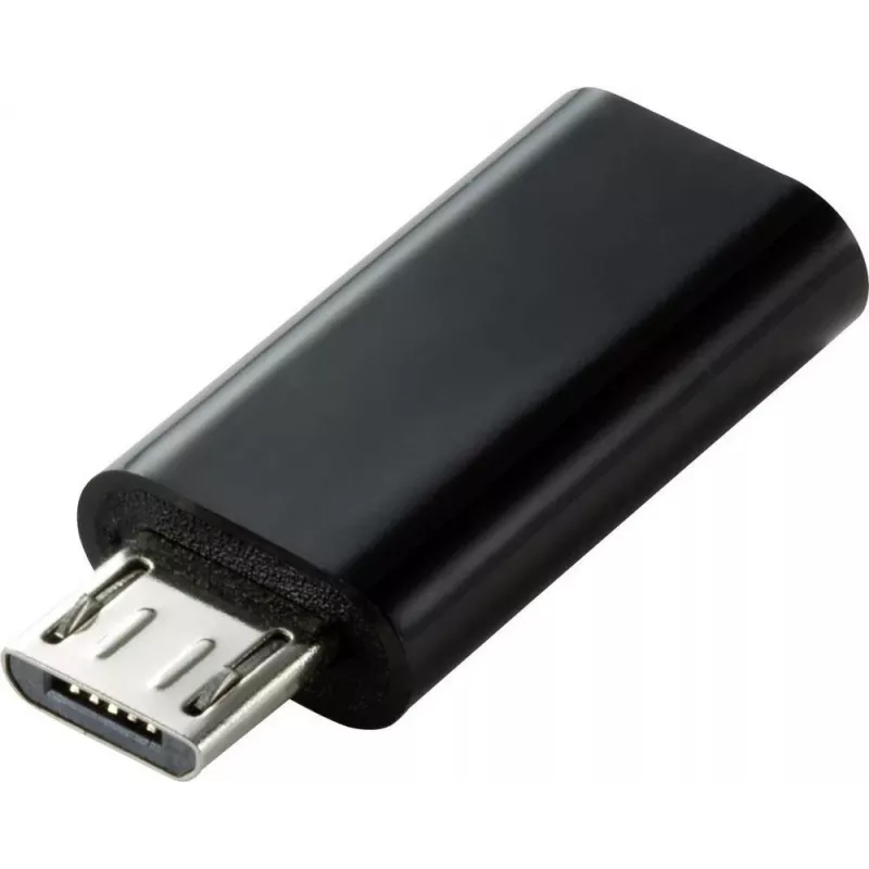 Renkforce RF-4472838 Kabel-Schnittstellen-/Gender-Adapter Micro-USB-B USB Typ C Schwarz (RF-4472838)