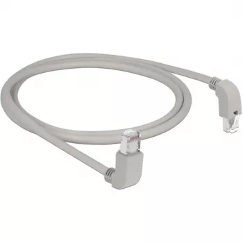 Netzwerkkabel DeLOCK 85871 Cat6a S/FTP 1m Grau