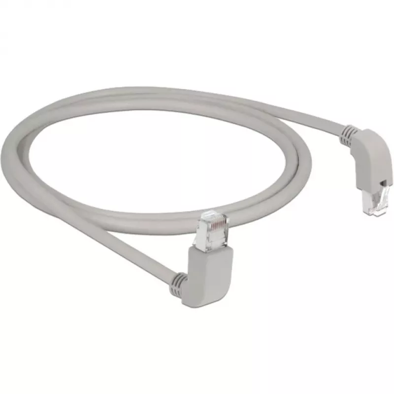 Netzwerkkabel DeLOCK 85871 Cat6a S/FTP 1m Grau