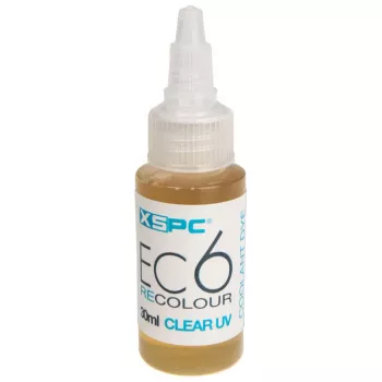 XSPC Barwnik EC6 ReColour Dye UV transparent 30 ml - Kühlmittelfarbstoff für PC-Wasserkühlungssysteme