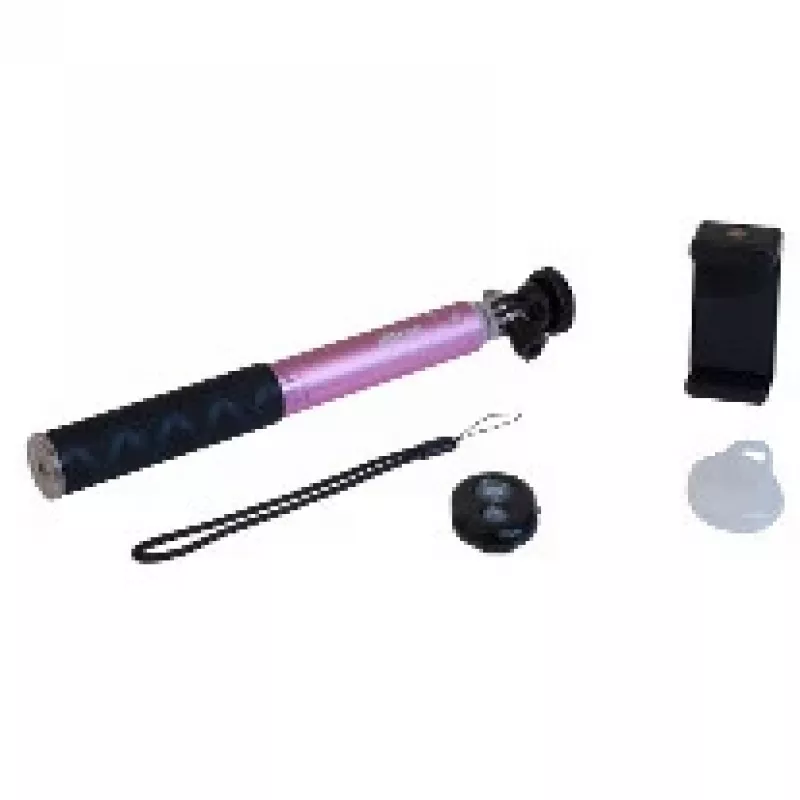 Selfie Stick Ultron Alu 80 Universal Schwarz Pink