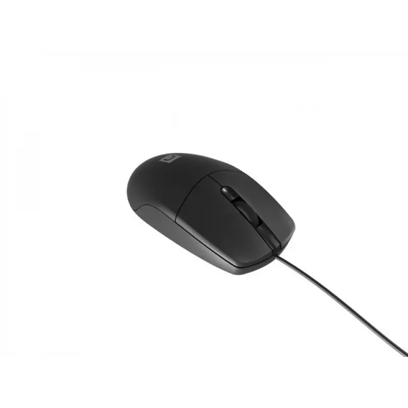Kabelgebundene Büromaus NATEC Ruff Plus USB Typ-A, rechtshändig, 1200 DPI, 3 Tasten, schwarz