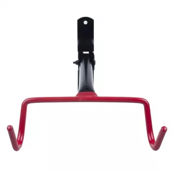 Wandmontierter Fahrradständer MACLEAN MC-430, horizontale Halterung, trägt bis zu 30 kg, schwarz