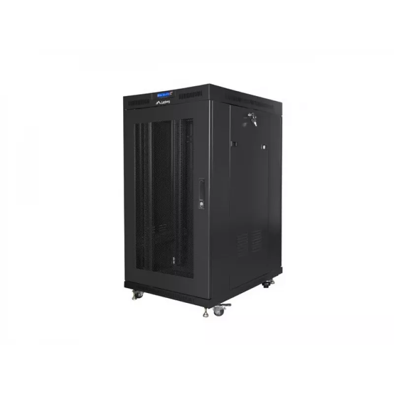 Freistehendes Rack Lanberg FF01-8022-23BL 22U 1200kg Schwarz
