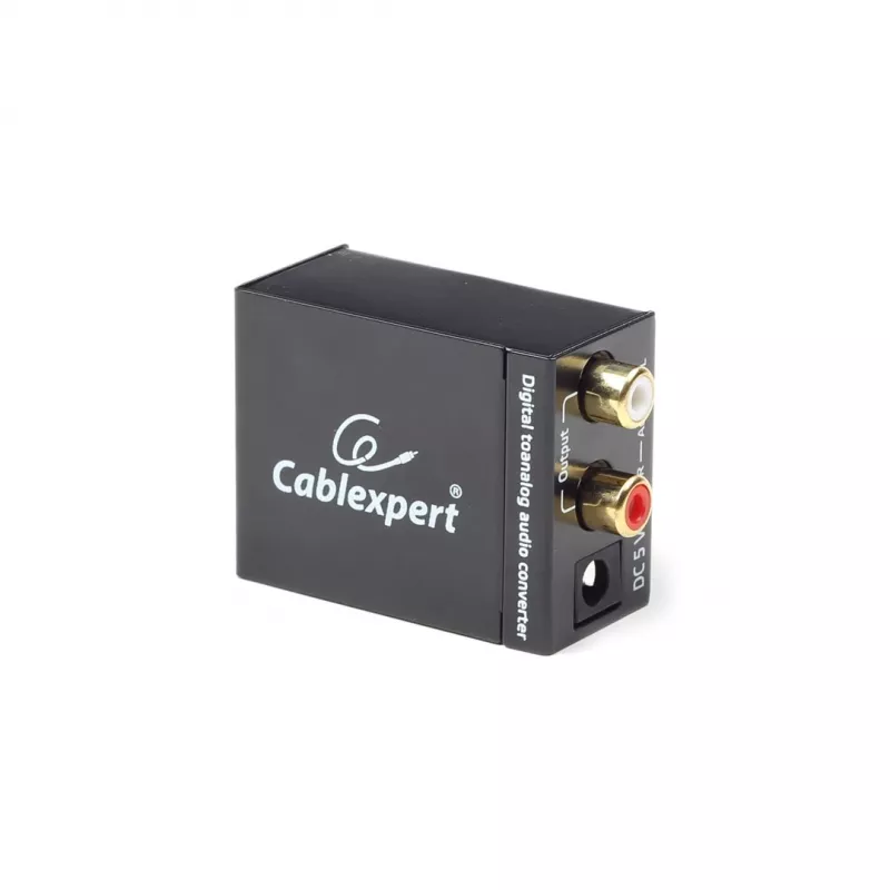 Gembird DSC-OPT-RCA-001 Audiokonverter Schwarz