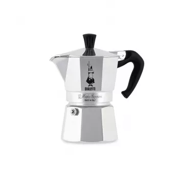 Bialetti Moka Express Moka-Kanne 0,06 L Aluminium, Schwarz