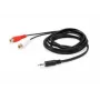 Equip 147093 Audiokabel 250 m 2 x Cinch 3,5 mm Schwarz