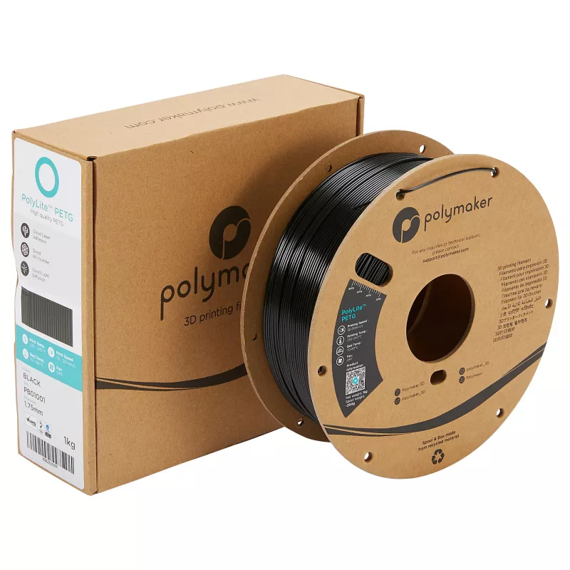 PETG 1,75mm SCHWARZ 1kg
