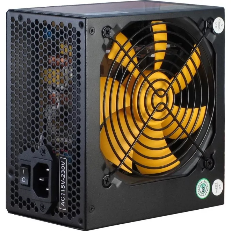 Inter-Tech Argus APS Netzteil 620 W 20+4 Pin ATX ATX Schwarz
