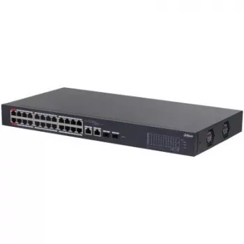Dahua Technology DH-CS4226-24ET-375 Netzwerk-Switch Managed L2 Gigabit Ethernet (10/100/1000) Power over Ethernet (PoE) Schwarz