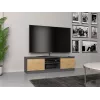 TV-Ständer Top e Shop RTV 120 ANTR/ARTIS — 1200×400×360 mm, anthrazitfarbene Oberseite und Rahmen, Spanplatte, 2 Regalböden